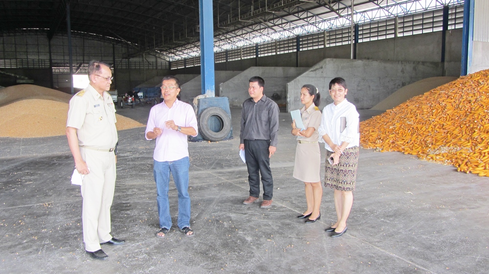 ลงพื้นที่ติดตามการดำเนินงานตามแผนการผลิตและการตลาดข้าวโพดเลี้ยงสัตว์ของจังหวัดตาก