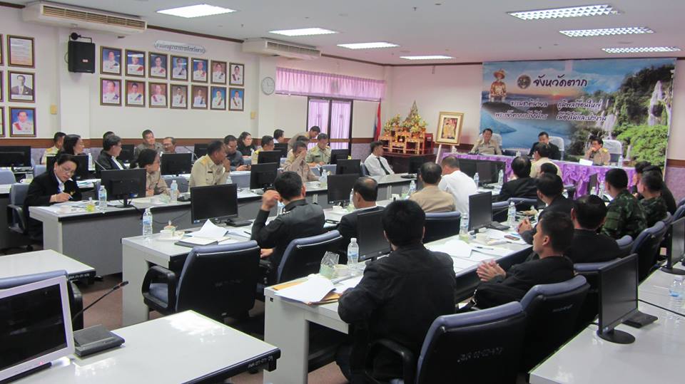 การประชุมคณะอนุกรรมการติดตามกำกับดูแลการบริหารจัดการข้าว ระดับจังหวัด ครั้งที่ ๔/๒๕๕๙