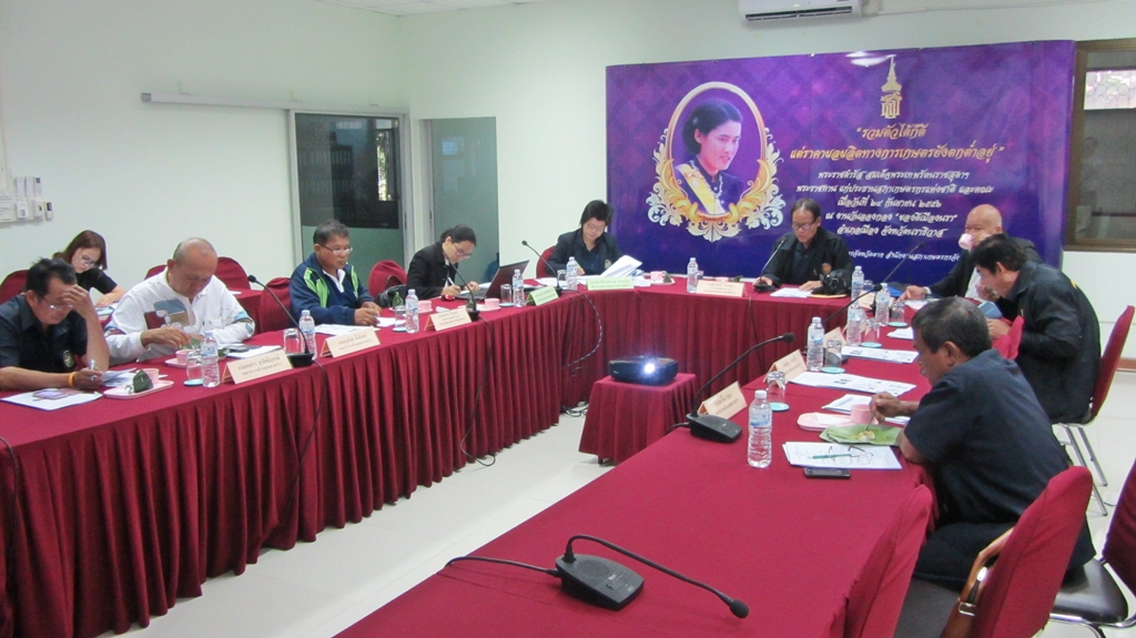 การประชุมคณะทำงานด้านยุทธศาสตร์และงบประมาณ ครั้งที่ 3/2559