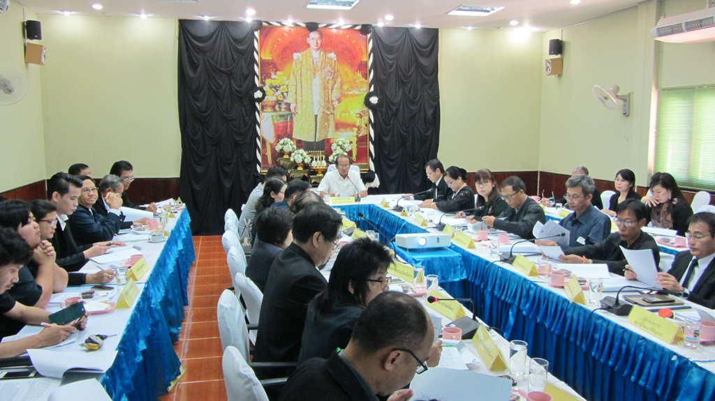 ารประชุมคณะอนุกรรมการพัฒนาการเกษตรและสหกรณ์ของจังหวัดตาก ครั้งที่ 6/2559