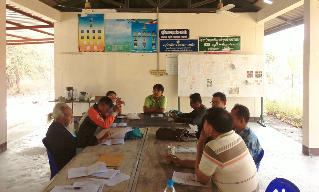 การประชุมคณะทำงานสภาเกษตรกรอำเภอวังเจ้า ครั้งที่ 1/2560