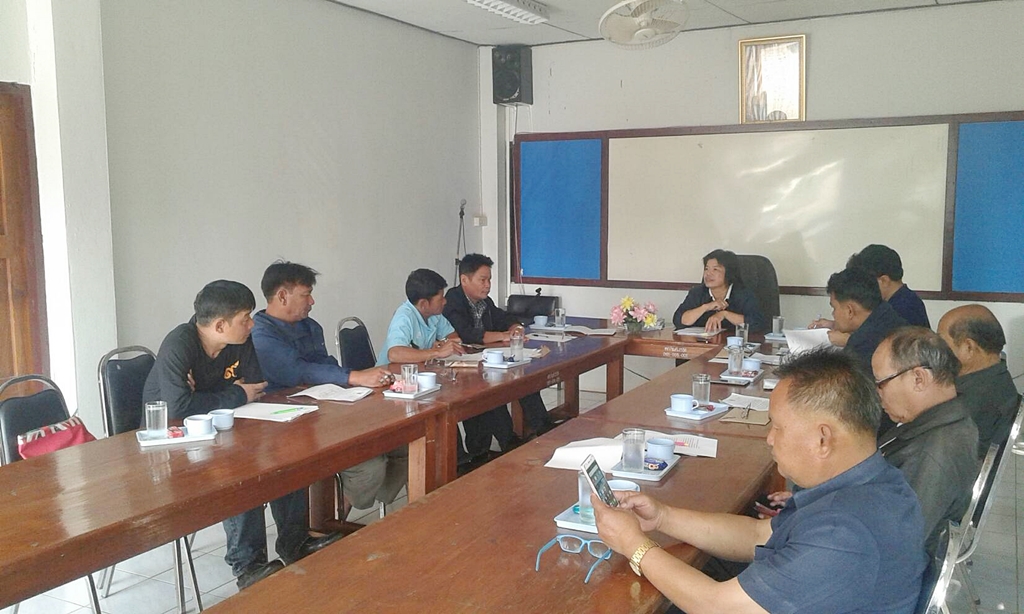 การประชุมคณะทำงานสภาเกษตรกรอำเภอแม่สอด ครั้งที่ 1/2560