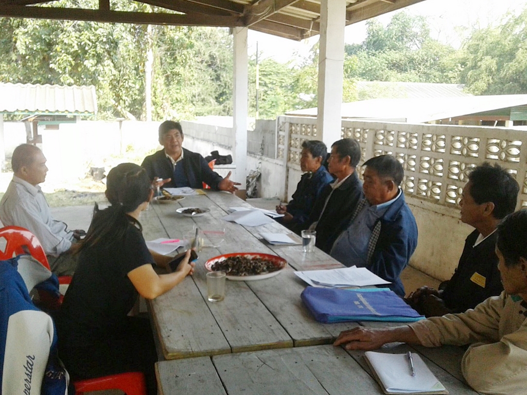 การประชุมคณะทำงานสภาเกษตรกรระดับอำเภอ อำเภอสามเงา ครั้งที่ 1/2560