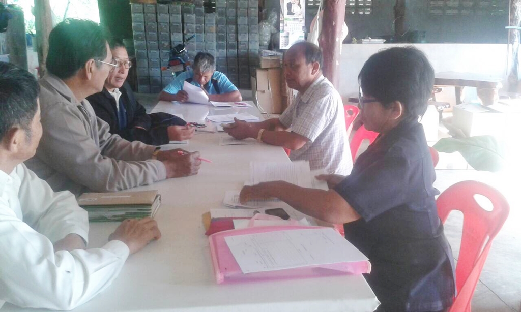 การประชุมคณะทำงานสภาเกษตรกรระดับอำเภอ อำเภอพบพระ ครั้งที่ 1/2560 