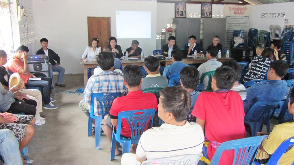 การประชุมคณะทำงานสภาเกษตรกรอำเภอแม่ระมาด จังหวัดตาก ครั้งที่ 2/2560