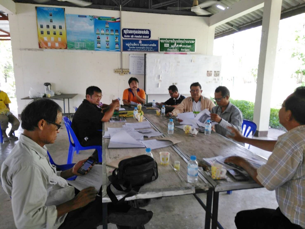 การประชุมคณะทำงานสภาเกษตรกรอำเภอวังเจ้า ครั้งที่ 2/2560