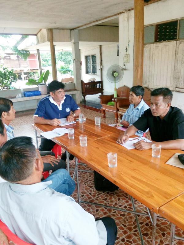 การประชุมคณะทำงานสภาเกษตรกรอำเภอสามเงา จังหวัดตาก ครั้งที่ 2/2560