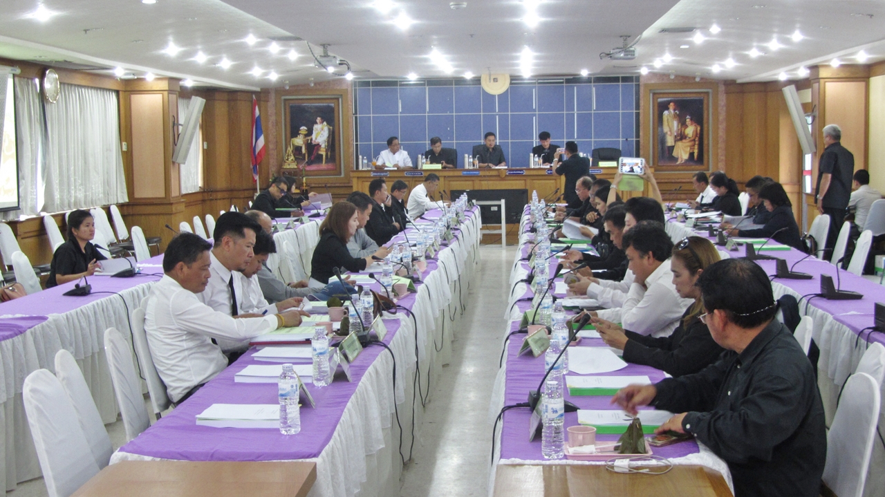 การประชุมคณะกรรมการร่วมภาครัฐและเอกชนเพื่อแก้ไขปัญหาทางเศรษฐกิจกลุ่มจังหวัด (ก.ร.อ. กลุ่มจังหวัด) ครั้งที่ 1/2560