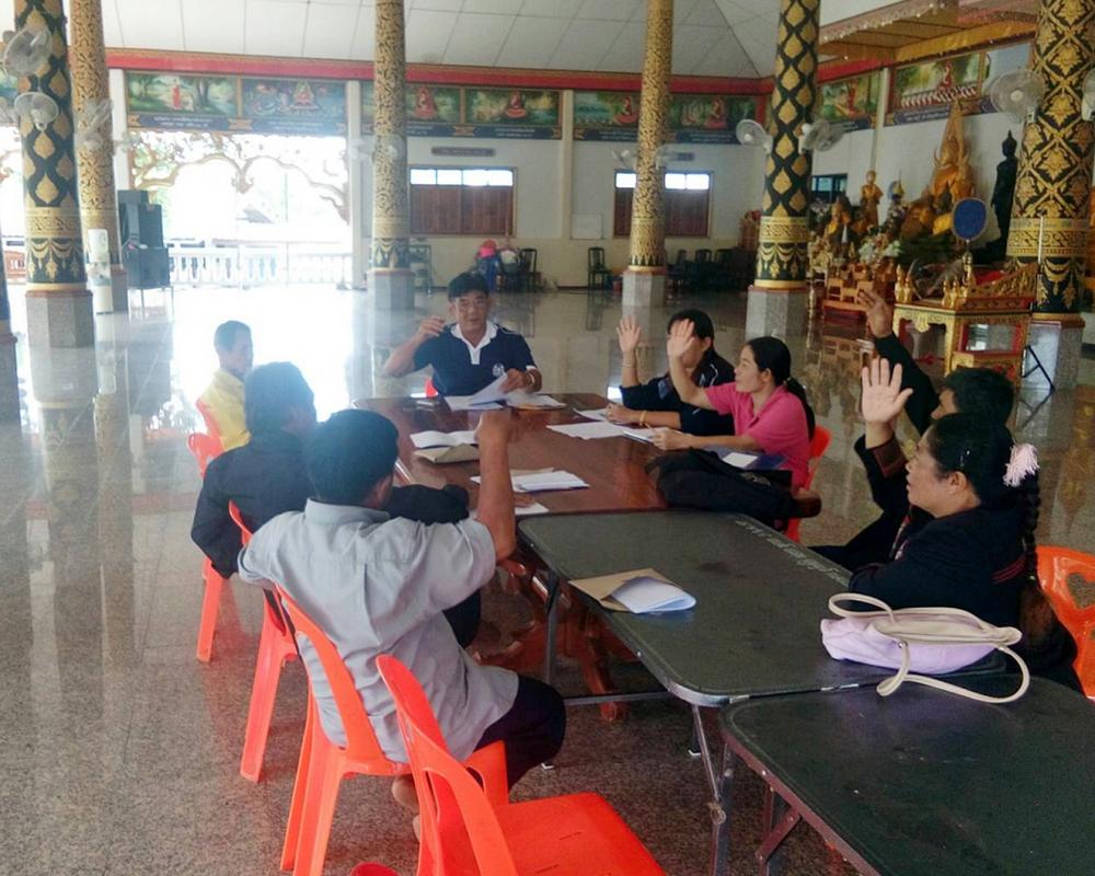 การประชุมคณะทำงานสภาเกษตรกรระดับอำเภอ อำเภอสามเงา ครั้งที่ 3/2560