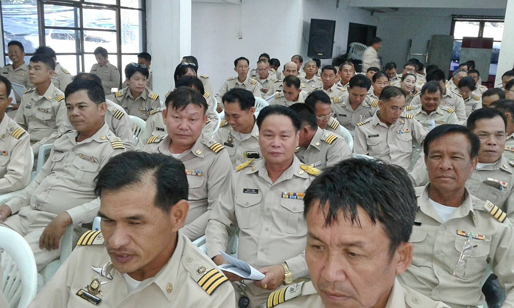 การประชุมกำนัน-ผู้ใหญ่บ้าน ประจำเดือนธันวาคม 2560 อำเภอแม่สอด จังหวัดตาก