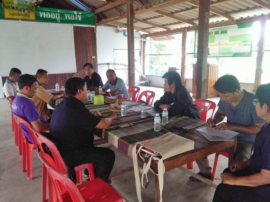 การประชุมคณะทำงานสภาเกษตรกรระดับอำเภอพบพระ ครั้งที่ 2/2561