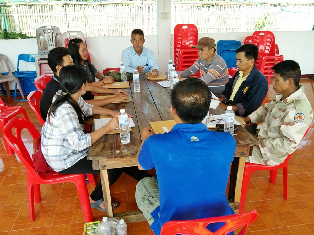 การประชุมคณะทำงานสภาเกษตรกรระดับอำเภออุ้มผาง ครั้งที่ 2/2561