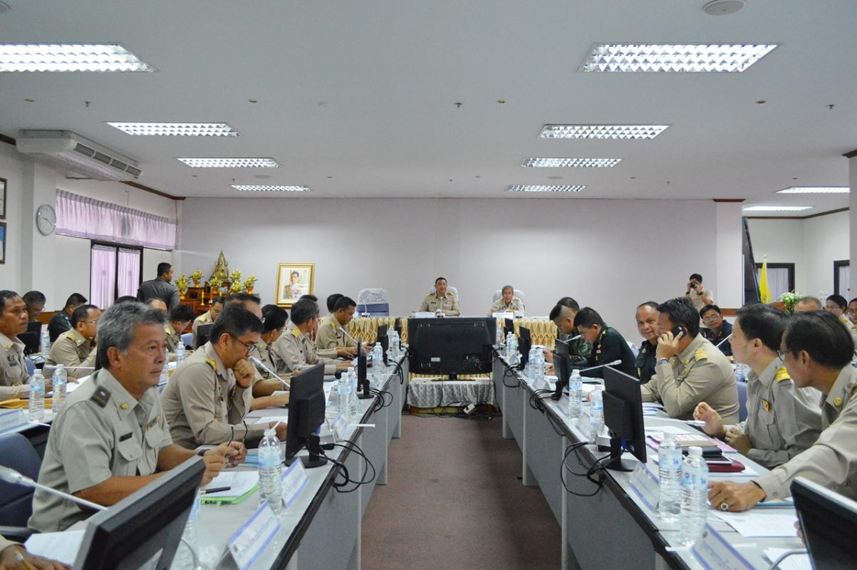 การประชุมคณะกรมการจังหวัดตาก หัวหน้าส่วนราชการที่เกี่ยวข้อง ประจำจังหวัดตาก ครั้งที่ 5/2561