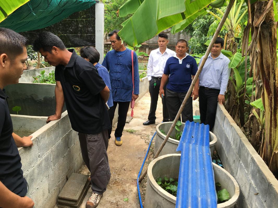 สภาเกษตรกรจังหวัดตากพาเกษตรกรดูงานเพื่อนำร่องเลี้ยงปูนา เป็นอาชีพทางเลือก