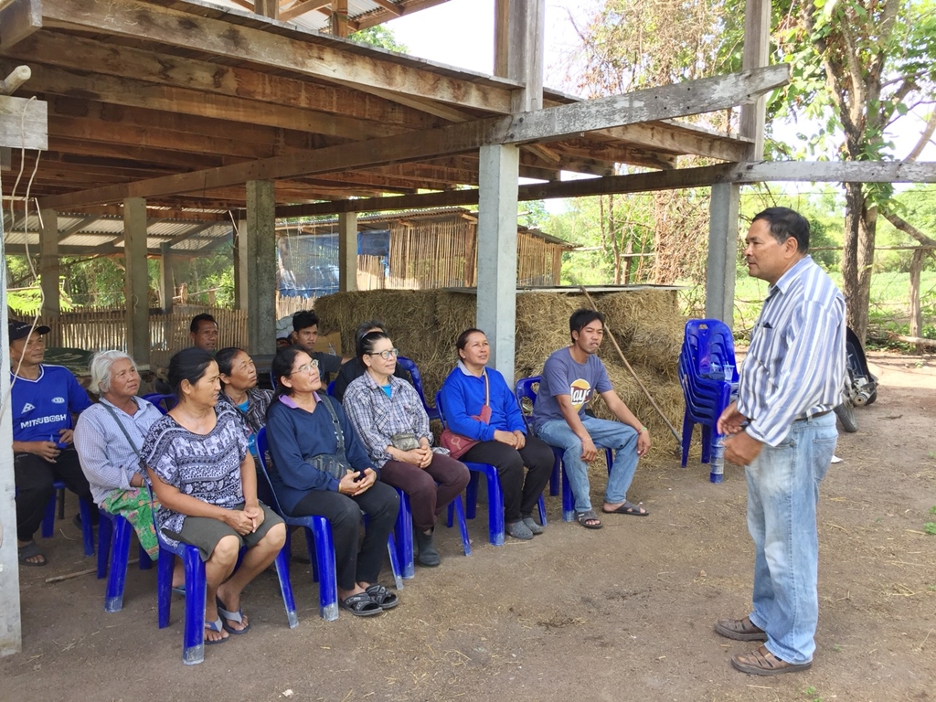 การประชุมโครงการบูรณาการขับเคลื่อนการพัฒนาและแก้ไขปัญหาด้านการเกษตร (การอบรมการทำอาหารไก่)