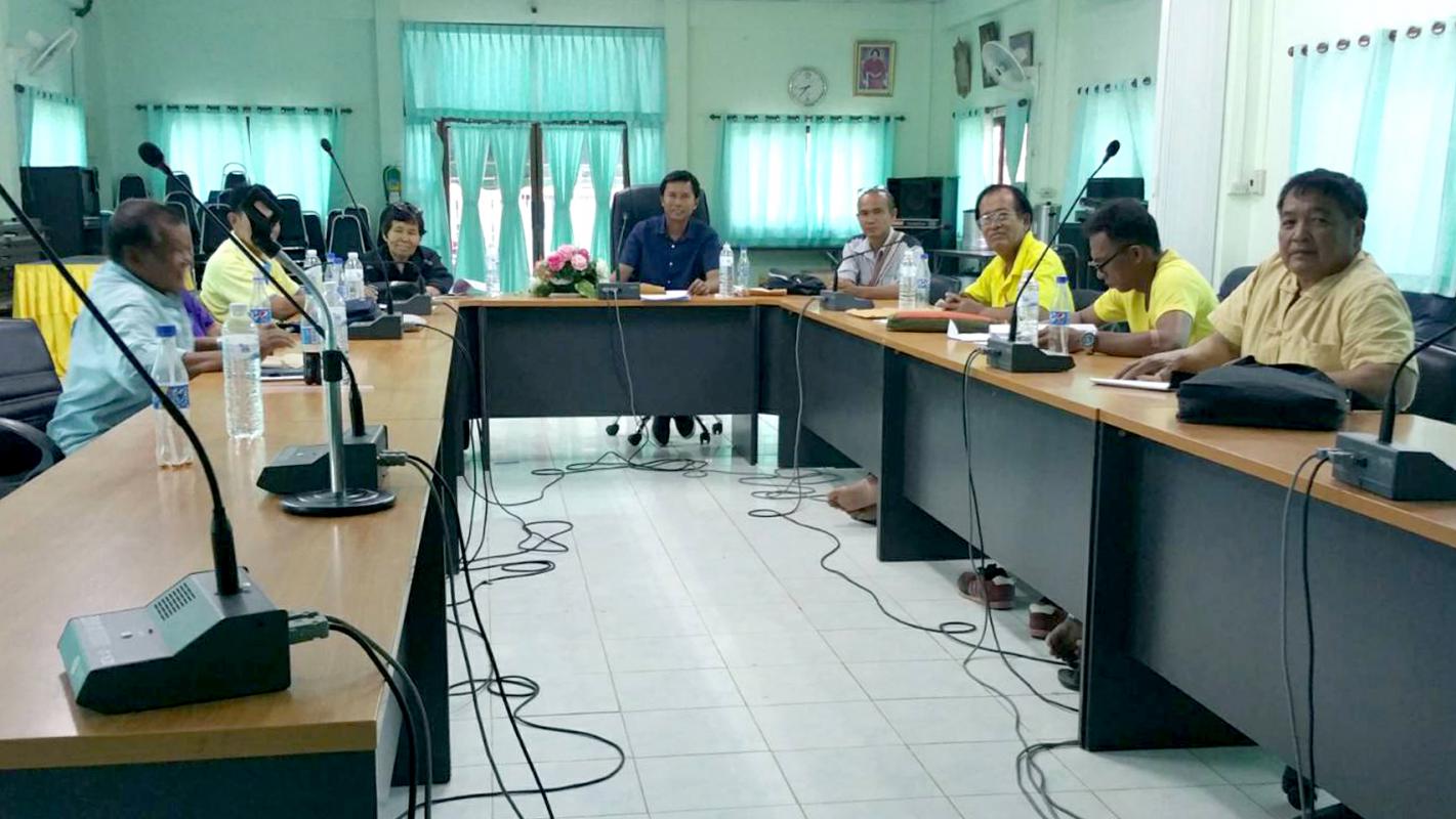 การประชุมคณะทำงานสภาเกษตรกรระดับอำเภอบ้านตาก ครั้งที่ 2/2562