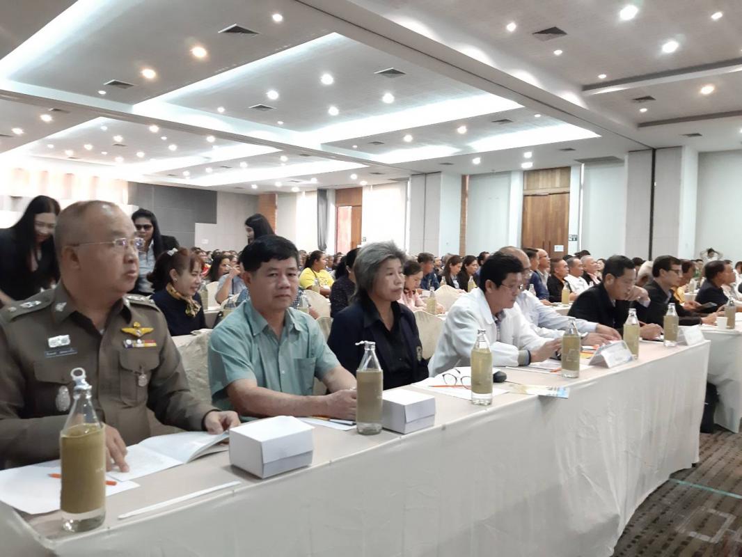 ประชุมชี้แจงเพื่อสร้างการรับรู้โครงการประกันรายได้เกษตรกรผู้ปลูกข้าว ปี 2562/63 รอบที่ 1