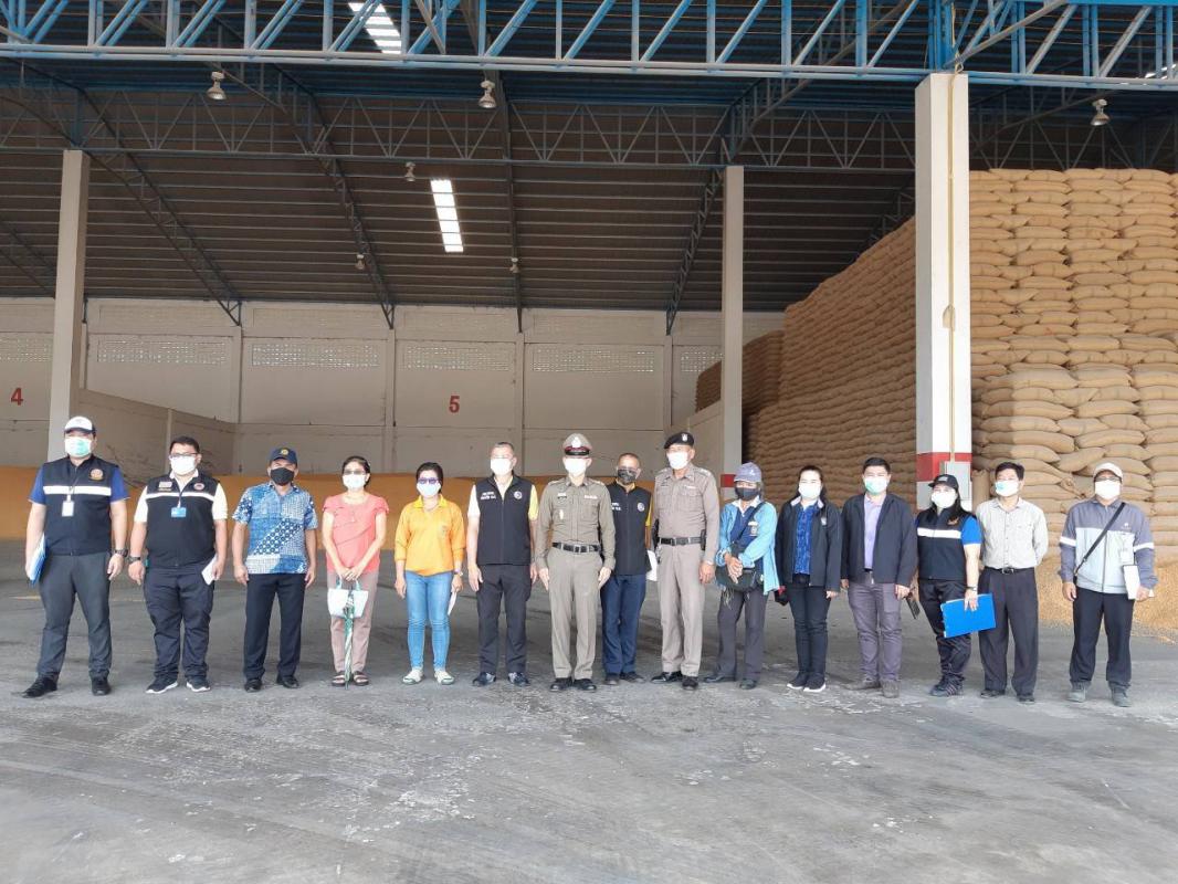 การออกตรวจสต๊อกข้าวโพดเลี้ยงสัตว์ ครั้งที่ 2 ประจำเดือนเมษายน 2563