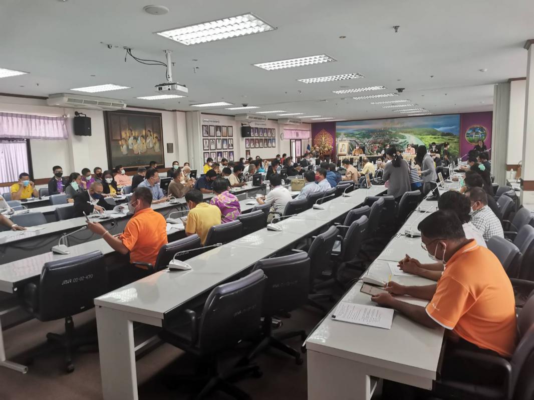 การประชุมคณะกรรมการบริหารงานจังหวัดแบบบูรณาการจังหวัดตาก (กบจ.ตาก) พิจารณาโครงการภายใต้นโยบายการฟื้นฟูเศรษฐกิจและสังคมของประเทศ ของจังหวัดตาก