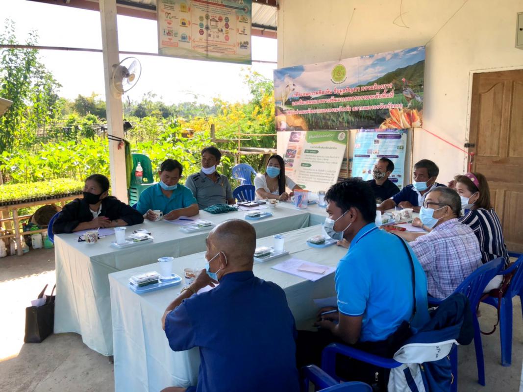 การประชุมคณะทำงานสภาเกษตรกรอำเภอแม่ระมาด ครั้งที่ 2/2563