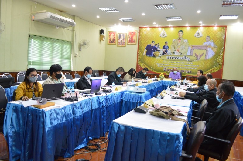 การประชุมคณะอนุกรรมการบริหารโครงการประกันรายได้เกษตรกรชาวสวนยาง ระยะที่ 2 ระดับจังหวัด