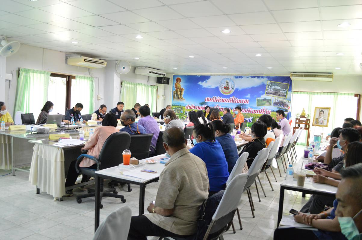 การตรวจเยี่ยมการดำเนินงานโครงการ 1 ตำบล 1 กลุ่มเกษตรทฤษฎีใหม่จังหวัดตาก