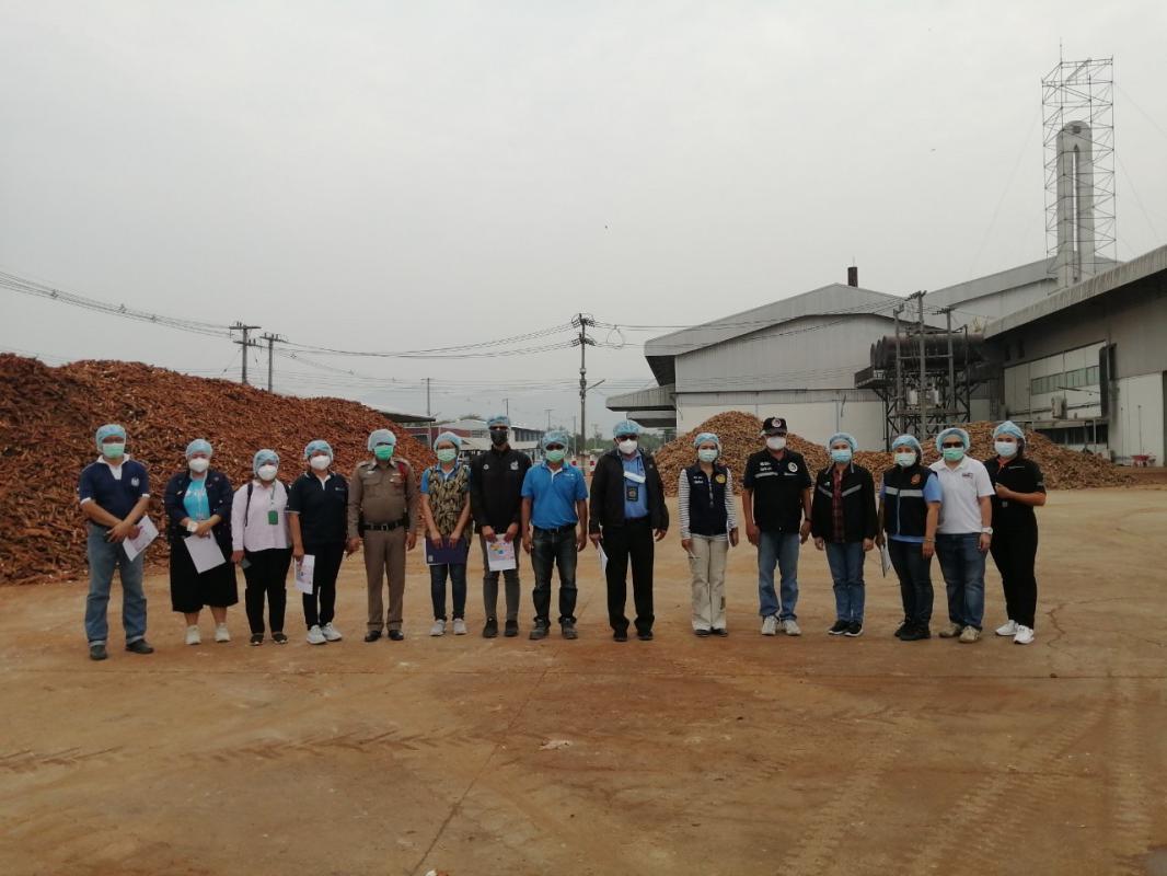 การตรวจสอบสต็อกมันสำปะหลัง