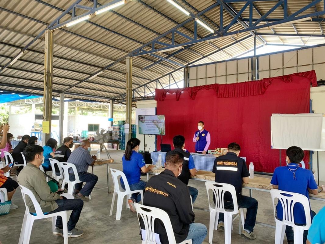 การประชุมจัดทำแผนพัฒนาการเกษตรระดับหมู่บ้าน ภายใต้โครงการขับเคลื่อนการเกษตรระดับหมู่บ้านสู่การผลิตสินค้าเกษตรมูลค่าสูง อำเภอสามเงา จังหวัดตาก