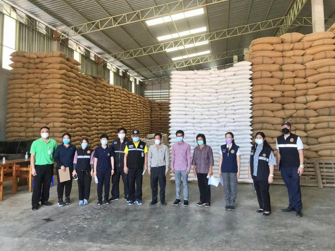 การตรวจสอบสต็อกตามโครงการชดเชยดอกเบี้ยให้ผู้ประกอบการค้าข้าวในการเก็บสต็อกปี 2564/65 ครั้งที่ 4 (ประจำเดือนกุมภาพันธ์ 2565) 