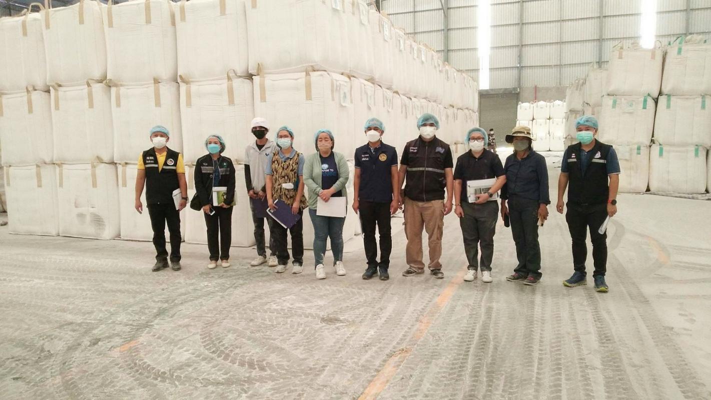 การตรวจสอบสต็อกมันสำปะหลังตามโครงการชดเชยดอกเบี้ยในการเก็บสต็อกมันสำปะหลัง ปีการผลิต 2564/65 ประจำเดือนกุมภาพันธ์ 2565