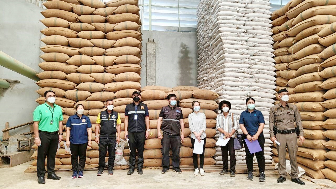 การตรวจสอบสต็อกตามโครงการชดเชยดอกเบี้ยให้ผู้ประกอบการค้าข้าวในการเก็บสต็อก ปี 2564/65 ครั้งที่ 8 (ประจำเดือนมิถุนายน 2565)