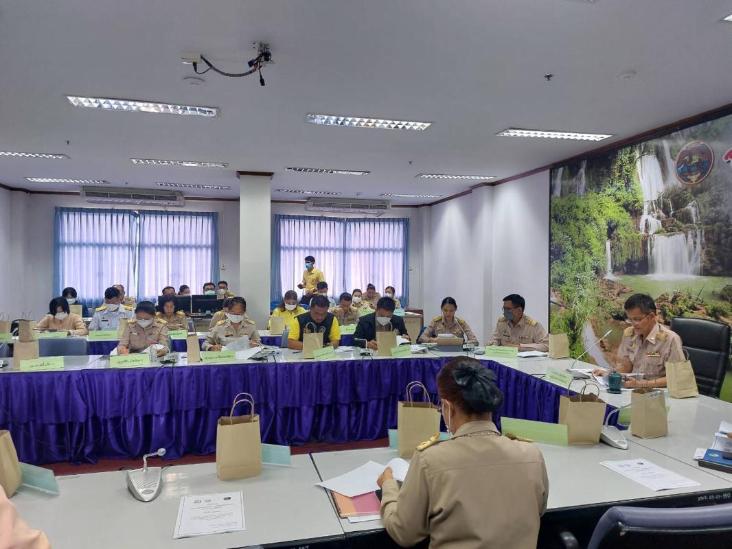 ประชุมคณะอนุกรรมการนโยบายที่ดินจังหวัดตาก (คทช.จังหวัดตาก) ครั้งที่ 3/2566