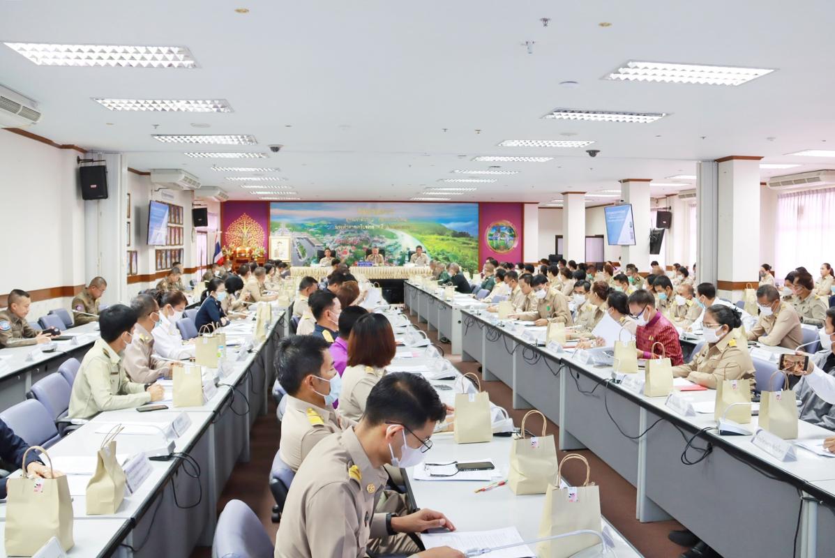 การประชุมคณะกรมการจังหวัดตาก หัวหน้าส่วนราชการ และผู้เกี่ยวข้อง ประจำเดือนกันยายน 2566 (ครั้งที่ 9/2566)