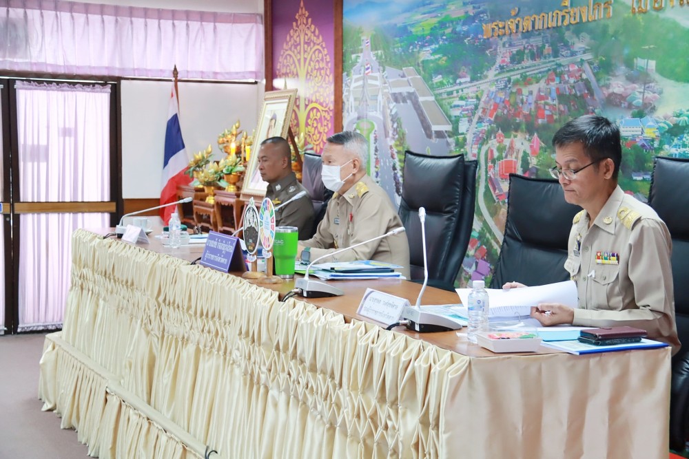 การประชุมคณะกรมการจังหวัดตาก หัวหน้าส่วนราชการฯ และผู้เกี่ยวข้อง ครั้งที่ 11/2566 ประจำเดือนพฤศจิกายน 2566