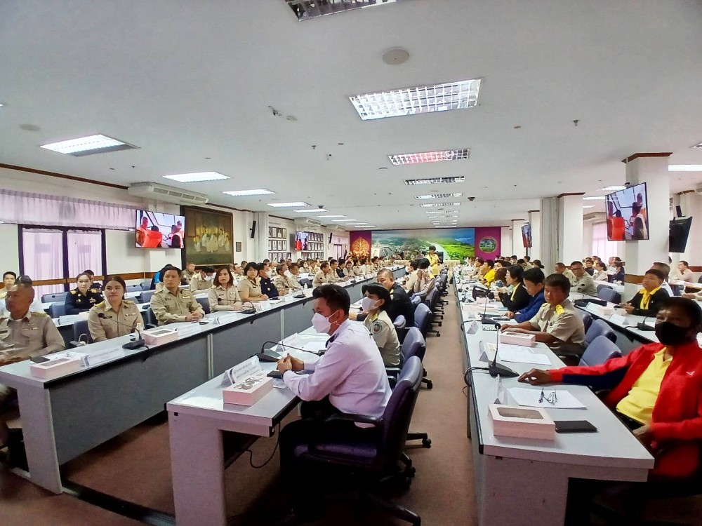 การประชุมคณะกรมการจังหวัดตาก หัวหน้าส่วนราชการฯ และผู้เกี่ยวข้อง ประจำเดือนมิถุนายน 2567 ครั้งที่ 6/2567