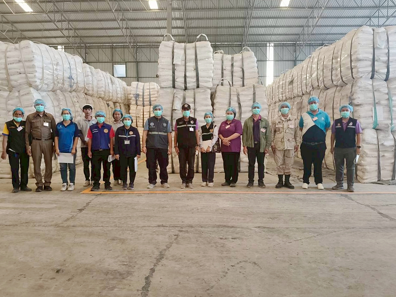 การตรวจสอบสต็อกมันสำปะหลัง ตามโครงการชดเชยดอกเบี้ยในการเก็บสต็อกมันสำปะหลัง ปีการผลิต 2567/68 จังหวัดตาก ประจำเดือนสิงหาคม 2568